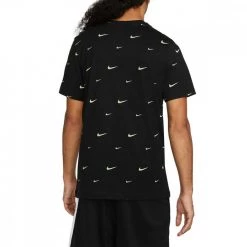 NIKE T-SHIRT SWOOSH BALL Nero 6 NIKE T-SHIRT SWOOSH BALL Nero -Tendenza Italia nike do2250 t shirt oc hbr ss abbigliamento basket uomo 044583401 010 2