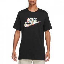 NIKE T-SHIRT LOGO FRUTTA Nero