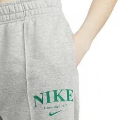 NIKE PANTALONI ESSENTIAL DONNA Grigio -Tendenza Italia nike dq5384 pantaloni essential felpato donna sport style donna 044525501 063 3