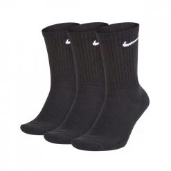 NIKE CALZE EVERYDAY CUSHIONED 3 PACK Nero