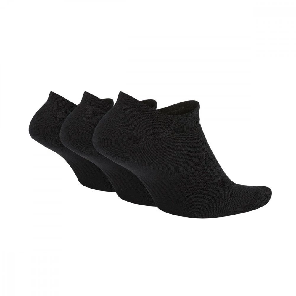 NIKE CALZE FANTASMINO 3 PACK EVERYDAY LIGHT Nero 4 NIKE CALZE FANTASMINO 3 PACK EVERYDAY LIGHT Nero - immagine 2