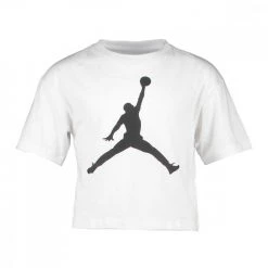 NIKE JORDAN T-SHIRT JUMPMAN CORE BAMBINA Bianco