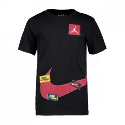 NIKE JORDAN T-SHIRT JUMPMAN NEXT UTILITY BAMBINO Nero