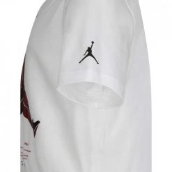 NIKE JORDAN T-SHIRT JUMPMAN X NIKE BAMBINO Bianco -Tendenza Italia nike jordan 95b138 t shirt jumpman x nike bambino abbigliamento bambino 044516601 001 3