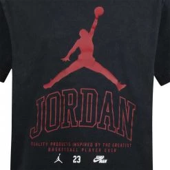 NIKE JORDAN T-SHIRT NO LOOK BAMBINO Nero -Tendenza Italia nike jordan 95b246 t shirt no look bambino abbigliamento bambino 044517101 023 3