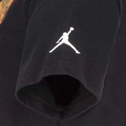 NIKE JORDAN T-SHIRT ICE DYE JUMBO JUMPMAN BAMBINO Nero -Tendenza Italia nike jordan 95b253 t shirt ice dye jumbo jumpman bambino abbigliamento bambino 044517301 023 4