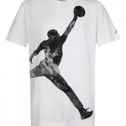 NIKE JORDAN T-SHIRT TIE DYE JUMBO JUMPMAN BAMBINO Bianco -Tendenza Italia nike jordan 95b253 t shirt tie dye jumbo jumpman bambino abbigliamento bambino 044517201 001 3