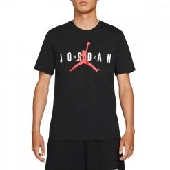 NIKE JORDAN T-SHIRT LOGO AIR Nero