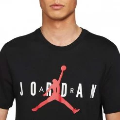 NIKE JORDAN T-SHIRT LOGO AIR Nero -Tendenza Italia nike jordan ck4212 t shirt logo air sport style uomo 044998201 013 3