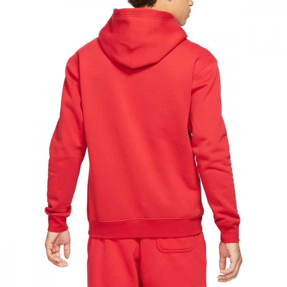 NIKE JORDAN FELPA CON CAPPUCCIO ESSENTIALS Rosso - immagine 2