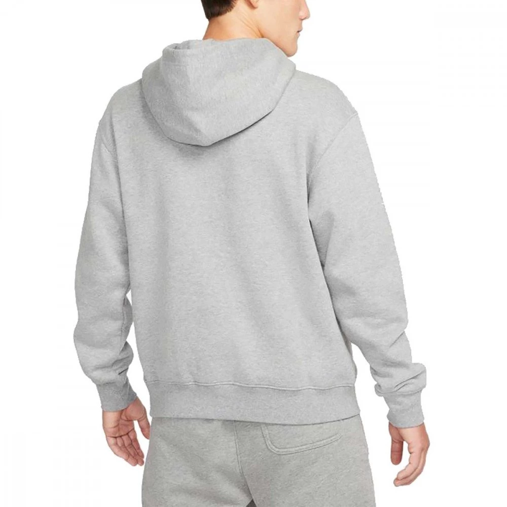 NIKE JORDAN FELPA CON CAPPUCCIO ESSENTIALS Grigio 4 NIKE JORDAN FELPA CON CAPPUCCIO ESSENTIALS Grigio - immagine 2