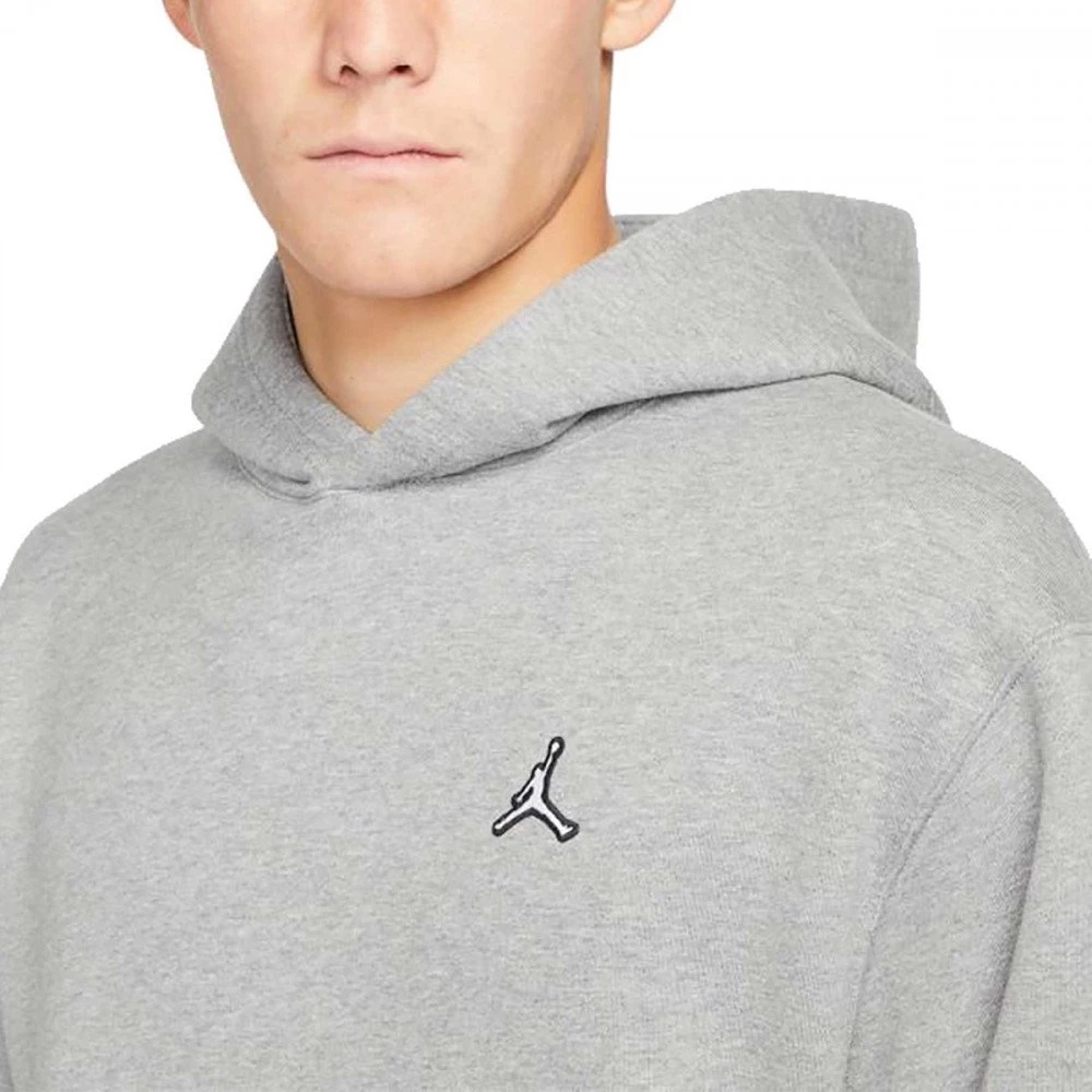 NIKE JORDAN FELPA CON CAPPUCCIO ESSENTIALS Grigio 5 NIKE JORDAN FELPA CON CAPPUCCIO ESSENTIALS Grigio - immagine 3