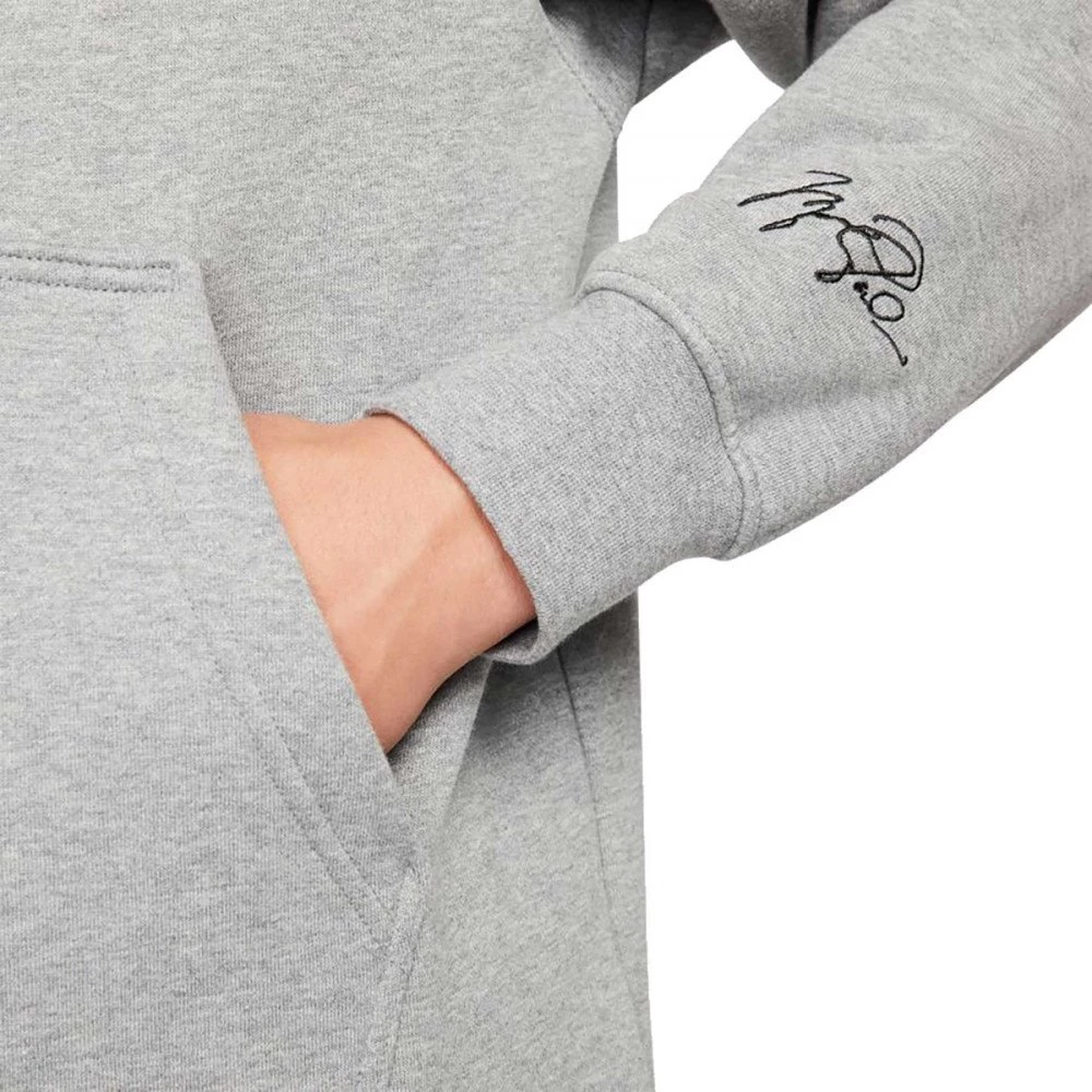 NIKE JORDAN FELPA CON CAPPUCCIO ESSENTIALS Grigio 6 NIKE JORDAN FELPA CON CAPPUCCIO ESSENTIALS Grigio - immagine 4