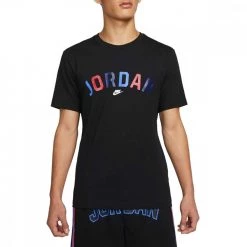 NIKE JORDAN T-SHIRT DNA Nero