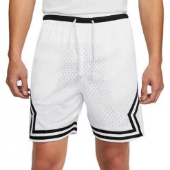 NIKE JORDAN SHORT DRI-FIT AIR DIAMOND Bianco