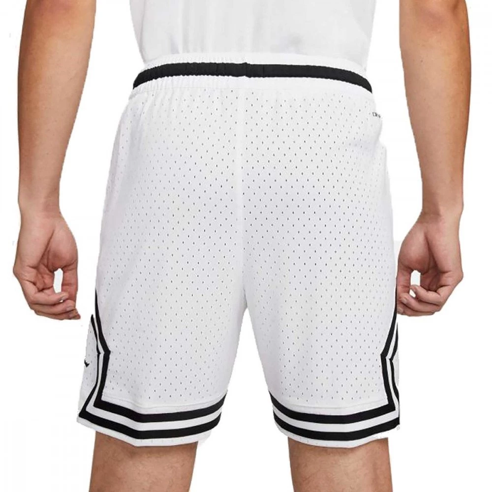 NIKE JORDAN SHORT DRI-FIT AIR DIAMOND Bianco - immagine 2