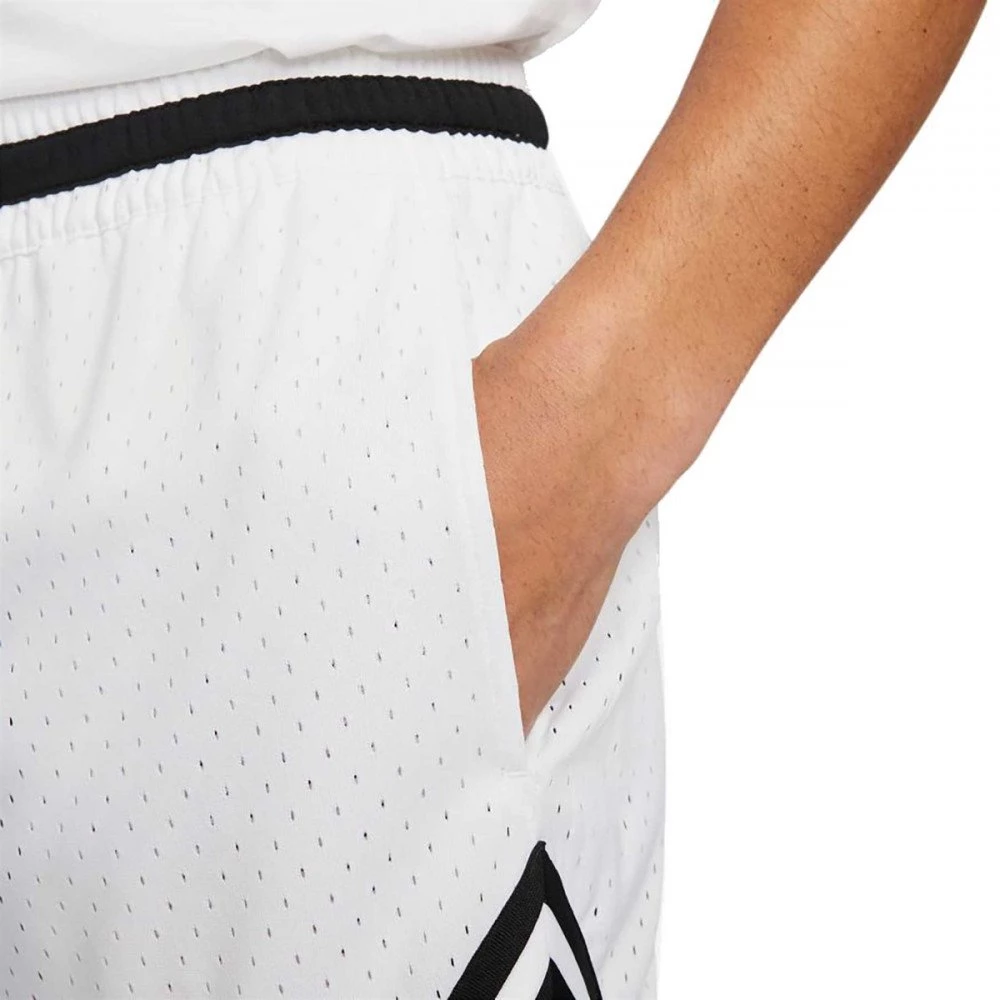 NIKE JORDAN SHORT DRI-FIT AIR DIAMOND Bianco - immagine 4