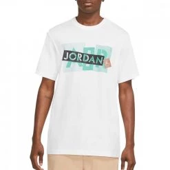 NIKE JORDAN T-SHIRT BRAND Bianco