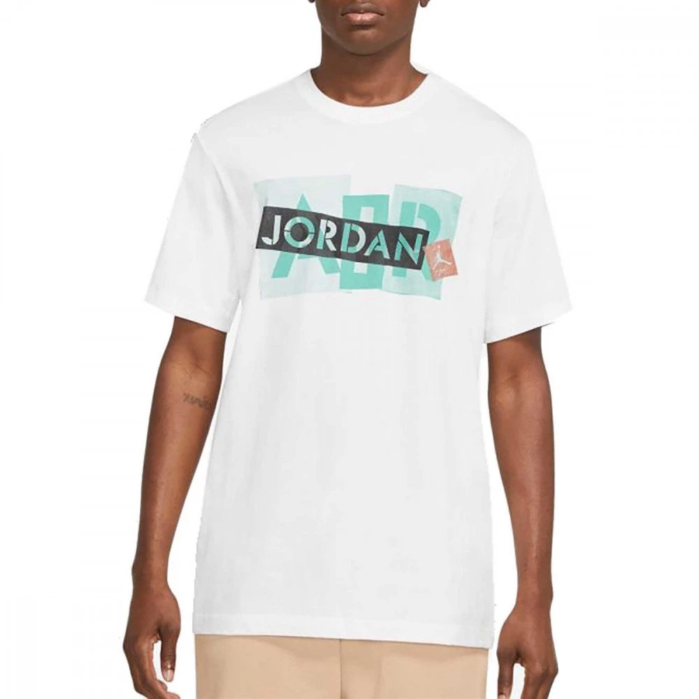 NIKE JORDAN T-SHIRT BRAND Bianco 3 NIKE JORDAN T-SHIRT BRAND Bianco