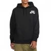 NIKE SB FELPA CON CAPPUCCIO ICON Nero