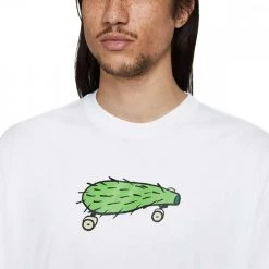 NIKE SB T-SHIRT SPIKEY Bianco -Tendenza Italia nike sb dn7293 t shirt spikey street style uomo 044552701 100 3