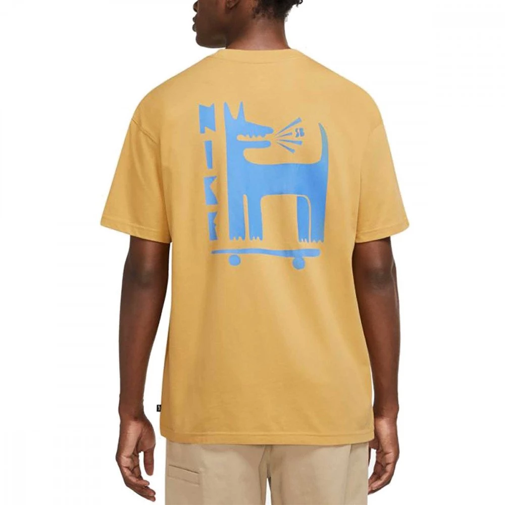 NIKE SB T-SHIRT LC BARKING Giallo 4 NIKE SB T-SHIRT LC BARKING Giallo - immagine 2