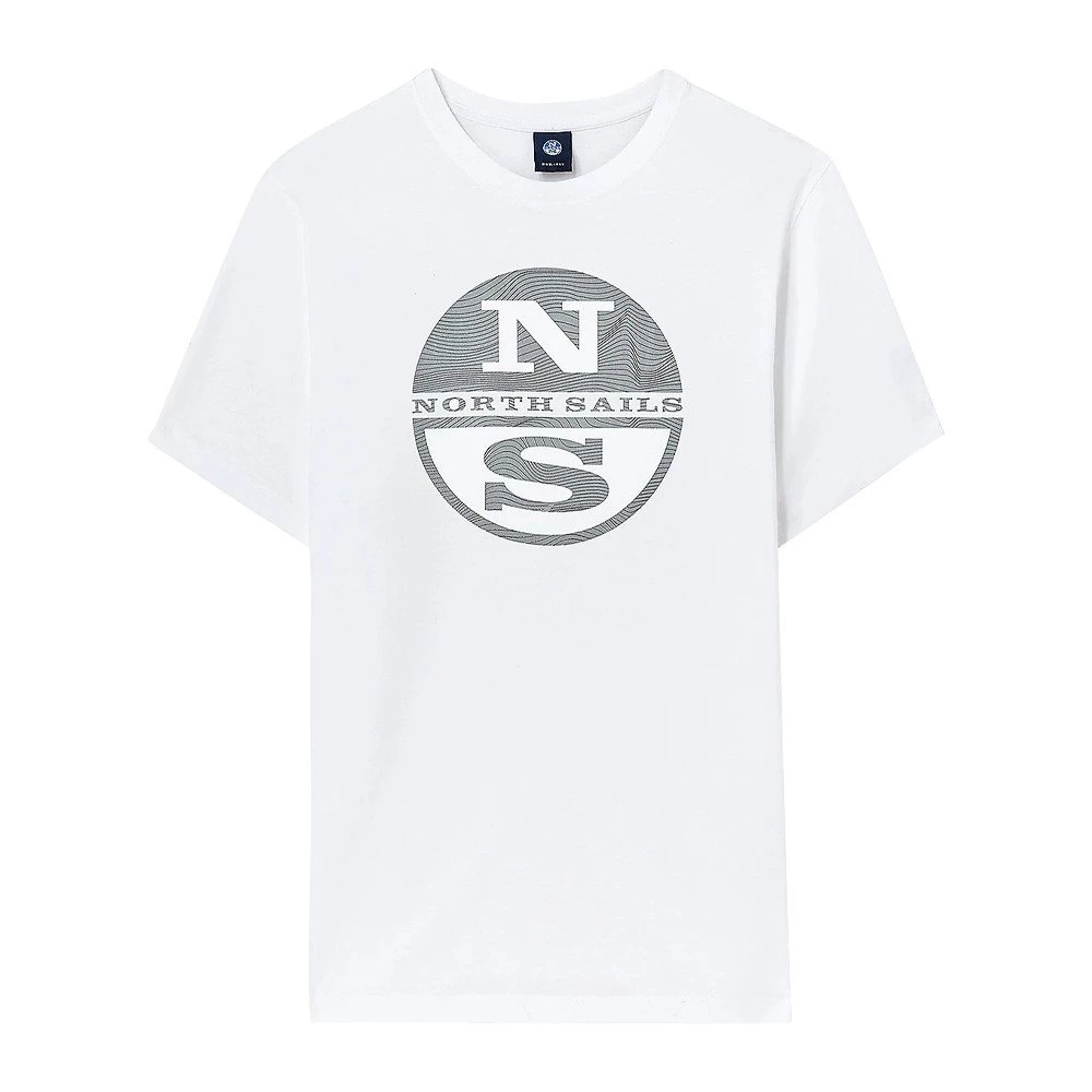 NORTH SAILS T-SHIRT MACRO LOGO IN TONO Bianco 3 NORTH SAILS T-SHIRT MACRO LOGO IN TONO Bianco