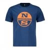 NORTH SAILS T-SHIRT MACRO LOGO Blu