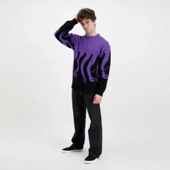 MAGLIONE OCTOPUS ORIGINAL Nero -Tendenza Italia octopus 22sojm01 maglione octopus original street style uomo 044741901 black 6