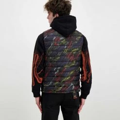 SMANICATO OCTOPUS DECO DOWN Nero -Tendenza Italia octopus 22sojv09 smanicato octopus deco down street style uomo 044742101 black 4