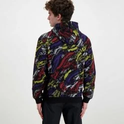 FELPA CON CAPPUCCIO OCTOPUS DECO Nero 11 FELPA CON CAPPUCCIO OCTOPUS DECO Nero -Tendenza Italia octopus 22sosh09 felpa con cappuccio octopus deco street style uomo 044742301 black 4