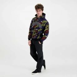 FELPA CON CAPPUCCIO OCTOPUS DECO Nero 13 FELPA CON CAPPUCCIO OCTOPUS DECO Nero -Tendenza Italia octopus 22sosh09 felpa con cappuccio octopus deco street style uomo 044742301 black 6