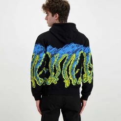 FELPA CON CAPPUCCIO OCTOPUS DRAFT Nero -Tendenza Italia octopus 22sosh11 felpa con cappuccio octopus draft street style uomo 044742401 black 4