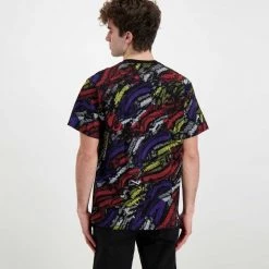 T-SHIRT OCTOPUS DECO Nero -Tendenza Italia octopus 22sots09 t shirt octopus deco street style uomo 044743801 black 4