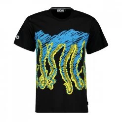 T-SHIRT OCTOPUS DRAFT Nero