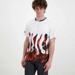 T-SHIRT OCTOPUS HALF TONE Bianco 10 T-SHIRT OCTOPUS HALF TONE Bianco -Tendenza Italia octopus 22sots13 t shirt octopus half tone street style uomo 044744101 white 3