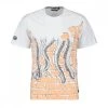 T-SHIRT OCTOPUS BRICKS Bianco -Tendenza Italia octopus 22sots21 t shirt octopus bricks street style uomo 044744601 white 1