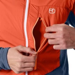 ORTOVOX GIACCA TECNICA WESTALPEN SWISSWOOL HYBRID Arancio -Tendenza Italia ortovox 63108 westalpen swisswool hybrid jkt m abbigliamento montagna uomo 044839801 55901 5
