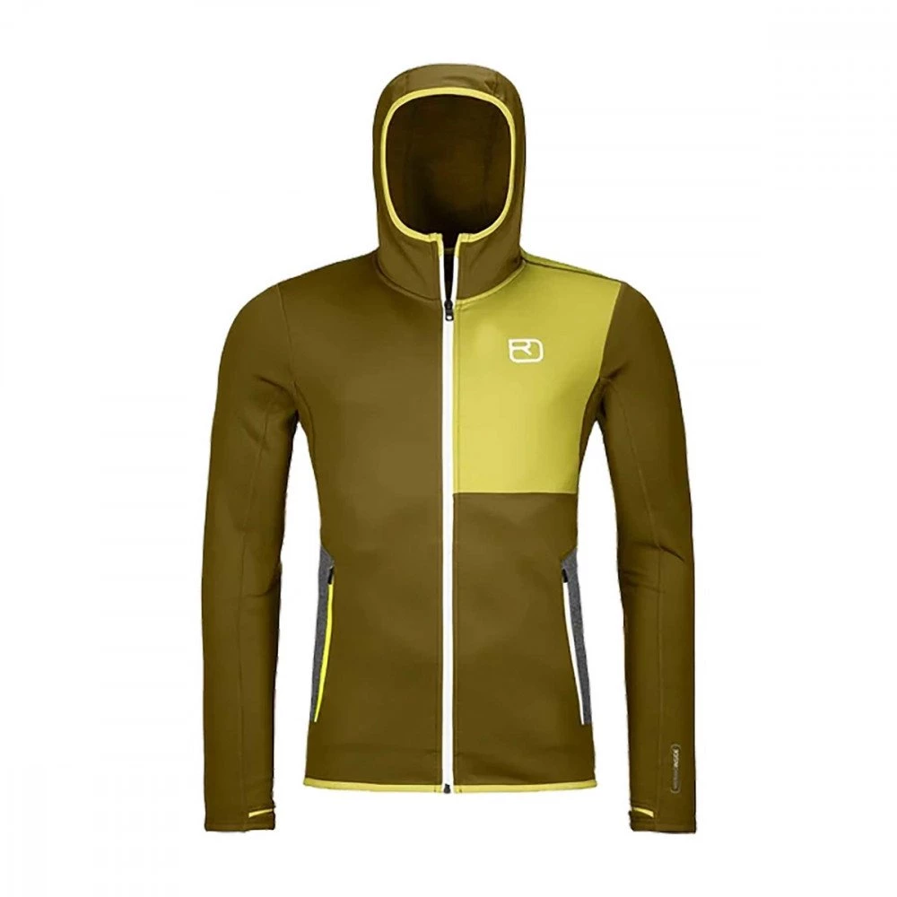 ORTOVOX FLEECE HOODY M Verde 3 ORTOVOX FLEECE HOODY M Verde