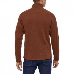 PATAGONIA PILE FULL ZIP BETTER SWEATER Marrone -Tendenza Italia patagonia 25528 pile full zip better sweater abbigliamento montagna uomo 043381101 barr 3