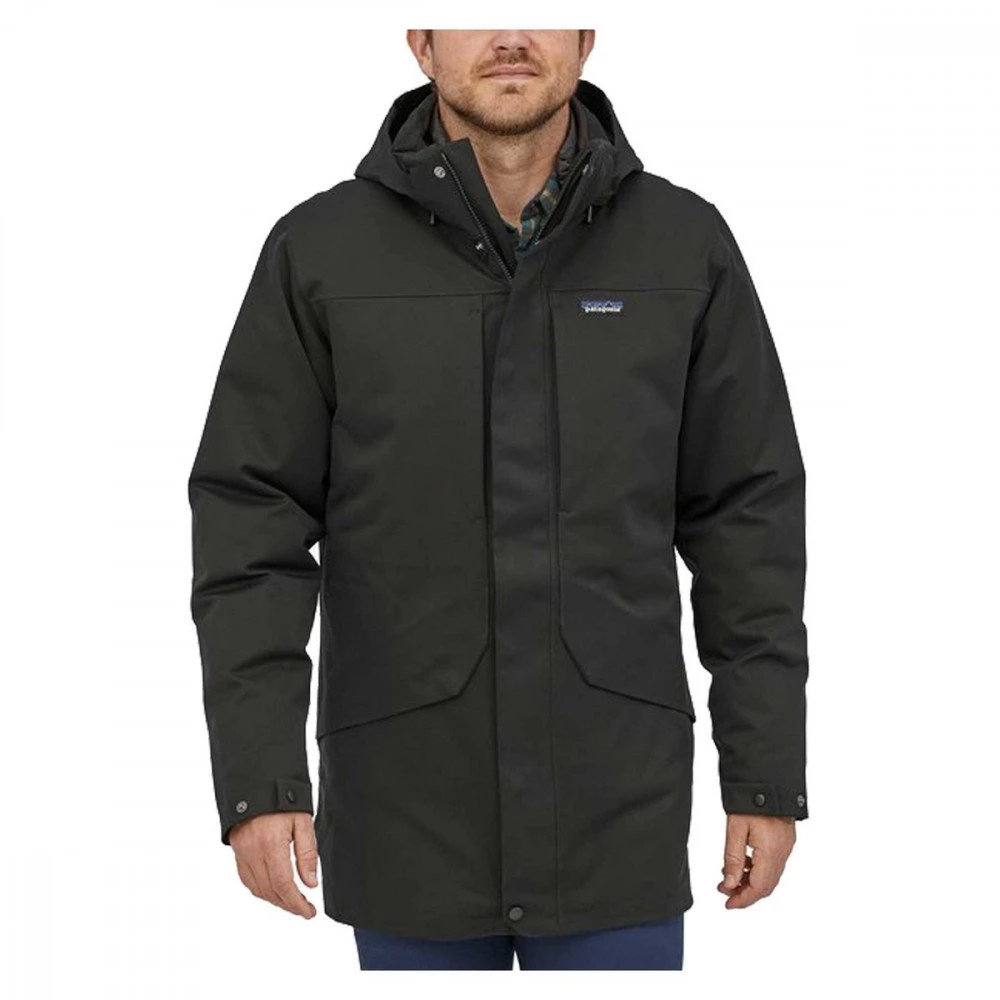 PATAGONIA PARKA CON CAPPUCCIO TRES 3-IN-1 Nero - immagine 2