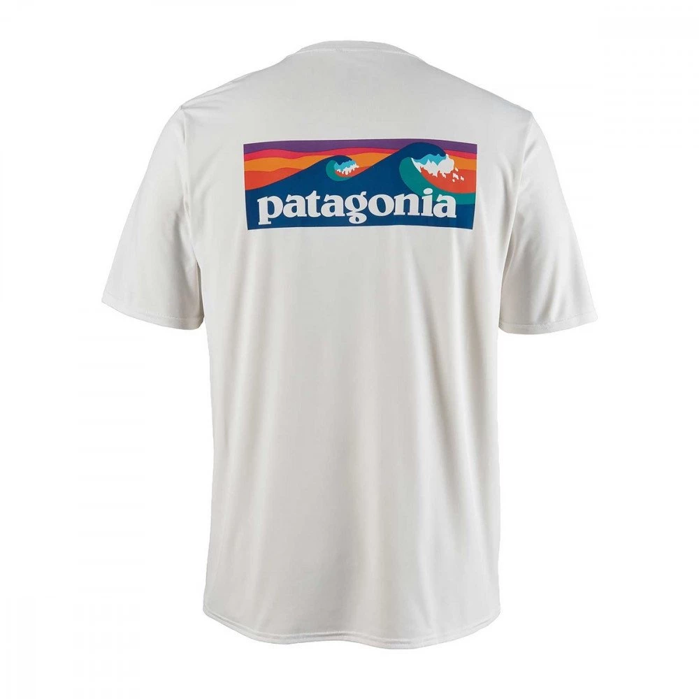 PATAGONIA T-SHIRT CAPILENE® COOL DAILY GRAPHIC Bianco - immagine 2