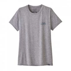 PATAGONIA T-SHIRT CAPILENE® COOL DAILY GRAPHIC DONNA Grigio