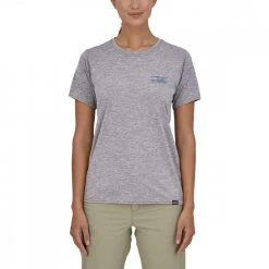 PATAGONIA T-SHIRT CAPILENE® COOL DAILY GRAPHIC DONNA Grigio -Tendenza Italia patagonia 45250 t shirt capilene cool daily graphic donna abbigliamento montagna donna 044847101 skfe 3