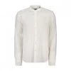 PEUTEREY CAMICIA COLLO COREANA IN LINO IBERIS Bianco -Tendenza Italia peuterey pe4287 camicia collo coreana 100 lino iberis casual uomo 045018001 biaof 1