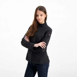 PEUTEREY BIKER FLYERS IN SOFTSHELL DONNA Nero -Tendenza Italia peuterey ped3555 biker flyers in softshell donna giacconi donna 042681901 ner 5