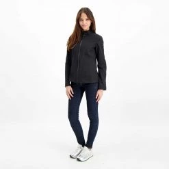 PEUTEREY BIKER FLYERS IN SOFTSHELL DONNA Nero -Tendenza Italia peuterey ped3555 biker flyers in softshell donna giacconi donna 042681901 ner 6