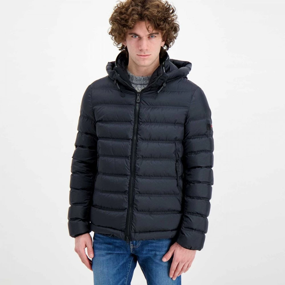 PEUTEREY PIUMINO BOGGS CON CAPPUCCIO STACCABILE Blu 6 PEUTEREY PIUMINO BOGGS CON CAPPUCCIO STACCABILE Blu - immagine 4