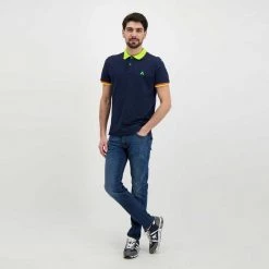 PEUTEREY POLO NEW SELANDINA Blu -Tendenza Italia peuterey peu3936 polo new selandina casual uomo 045017501 215 6