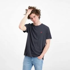 PEUTEREY T-SHIRT MANDERLY Blu -Tendenza Italia peuterey peu4060 t shirt manderly casual uomo 042684601 215 4